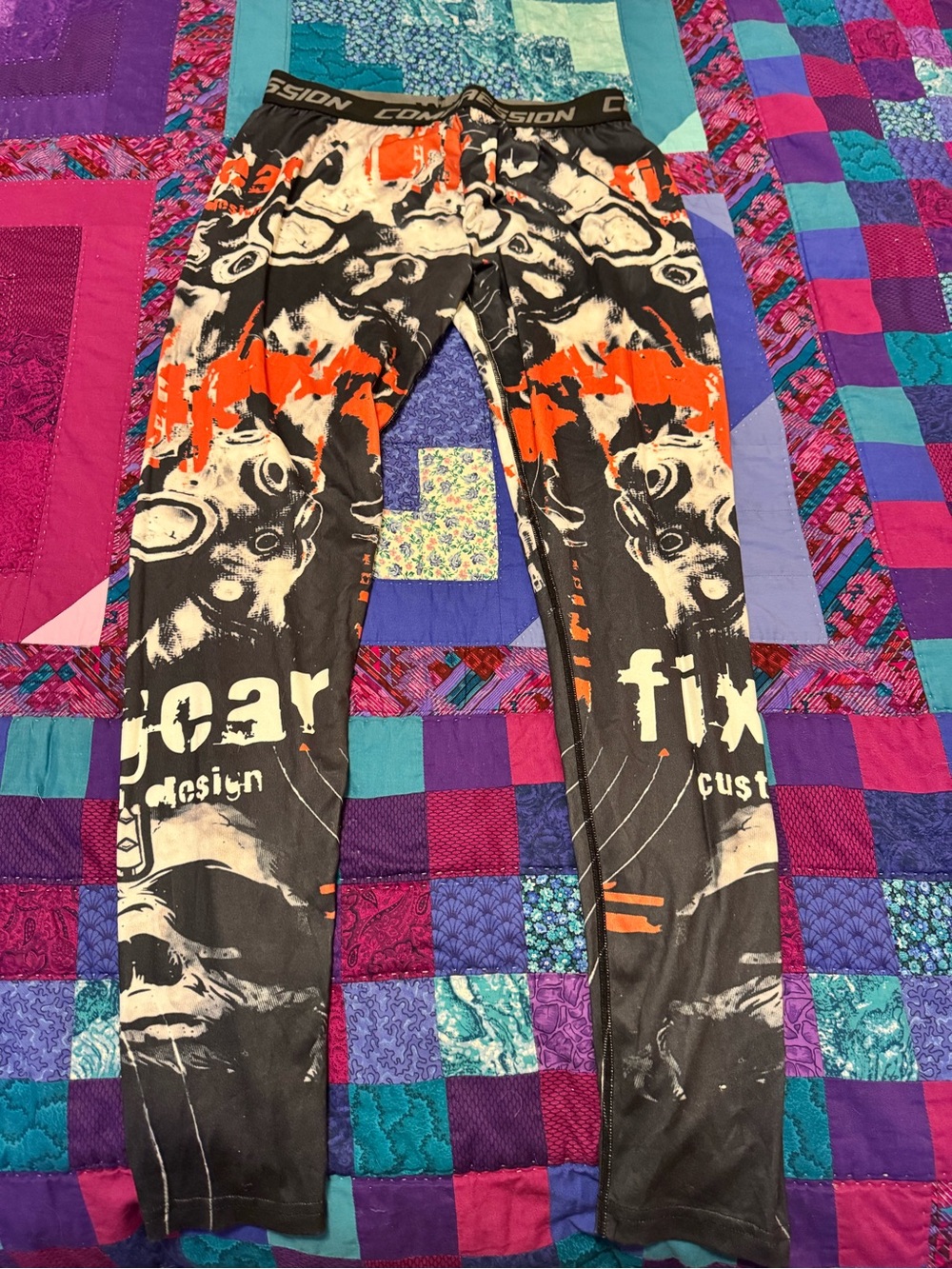 Men’s Training Pants - Black & Red